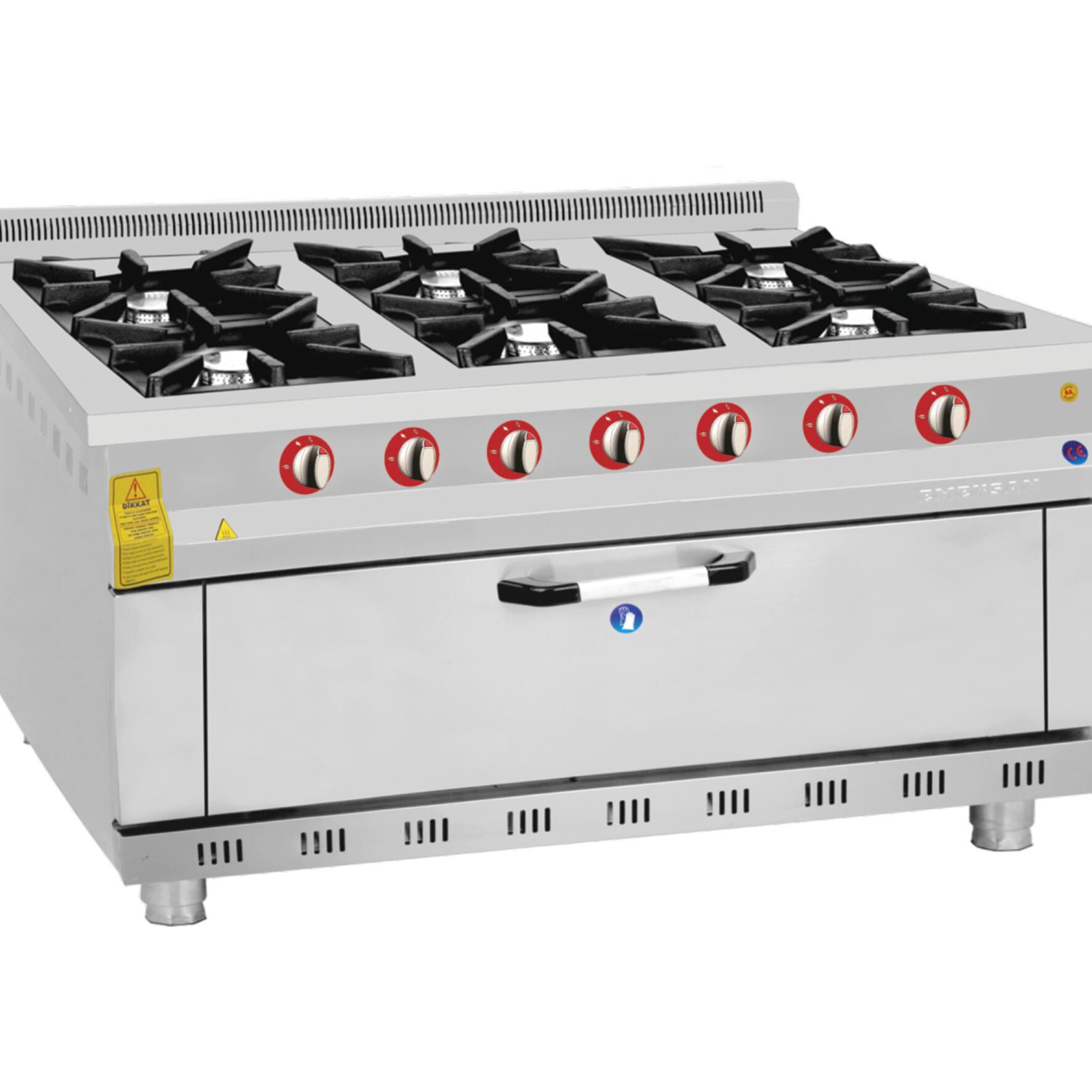 Réchaud sur Four 6 Feux.150*100*85