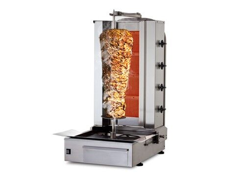 4-feux-80kg-11 Machine A Kebab 4 Feux et Moteur en Bas