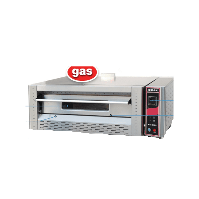Four à pizza Gaz  04 pizzas de diamètre 30 Cm
