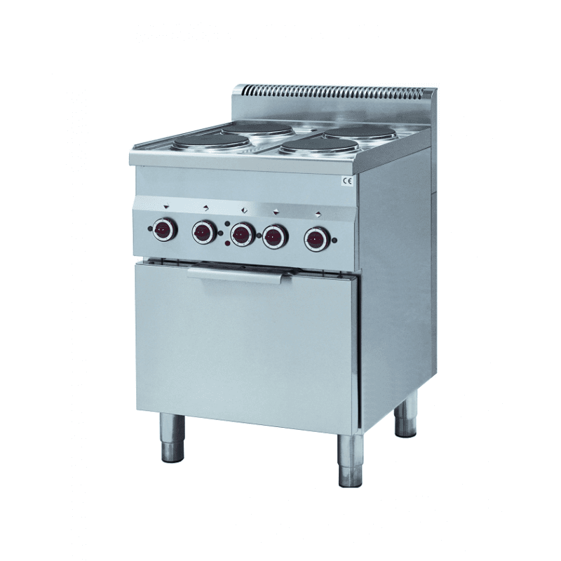 fourneau-sur-four-a-convection-gamme-pro-600 Fourneau 4 Feux Electrique